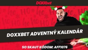 Doxxbet adventný kalendár – rozbaľte darčeky každý deň