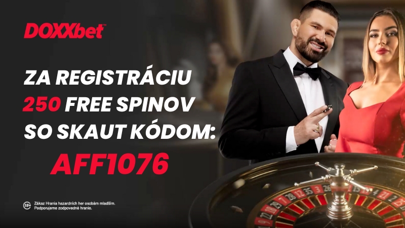 Doxxbet free spiny za registráciu