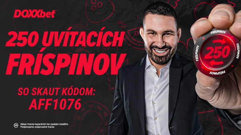 Vstupný DOXXbet bonus do kasína