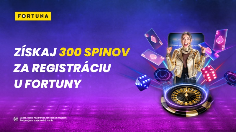 Fortuna free spiny za registráciu