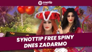 Synottip free spiny – Získajte voľné zatočenia dnes