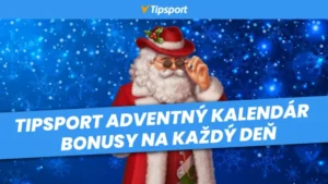 Tipsport adventný kalendár – bonusy a free spiny zadarmo