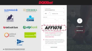 Doxxbet registrácia