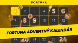 Fortuna adventný kalendár – Vianočné bonusy denne zadarmo