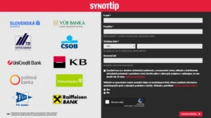 Synottip registrácia
