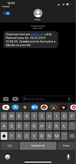 Tipos overenie telefónneho čísla cez SMS