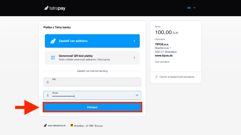 Prvý vklad v Tipose s promo kódom