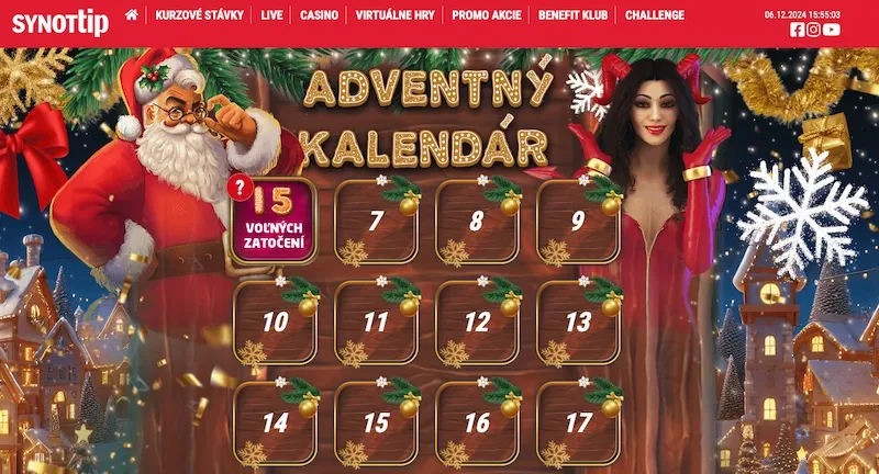 Ako funguje Synottip adventný kalendár