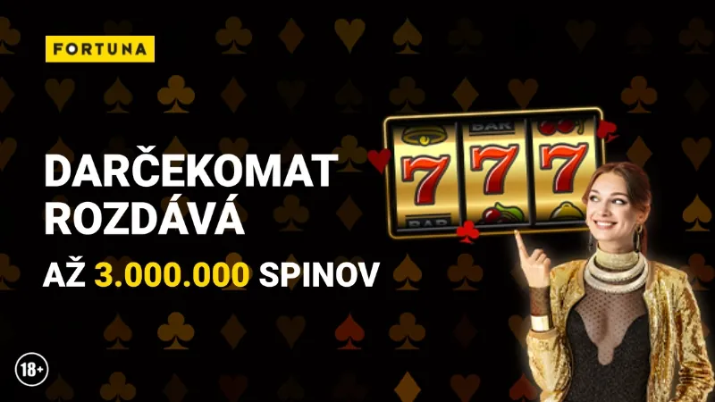 Fortuna darčekomať promo akcia