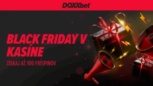 DOXXbet Black Friday 2025: Získajte až 100 free spinov