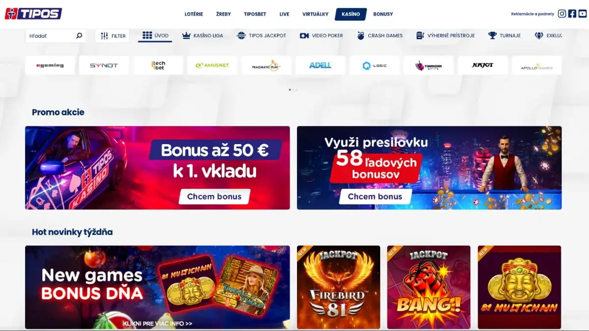 eTIPOS Casino