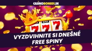 FREE SPINY DNES 6.6. – Dnes aktualizované