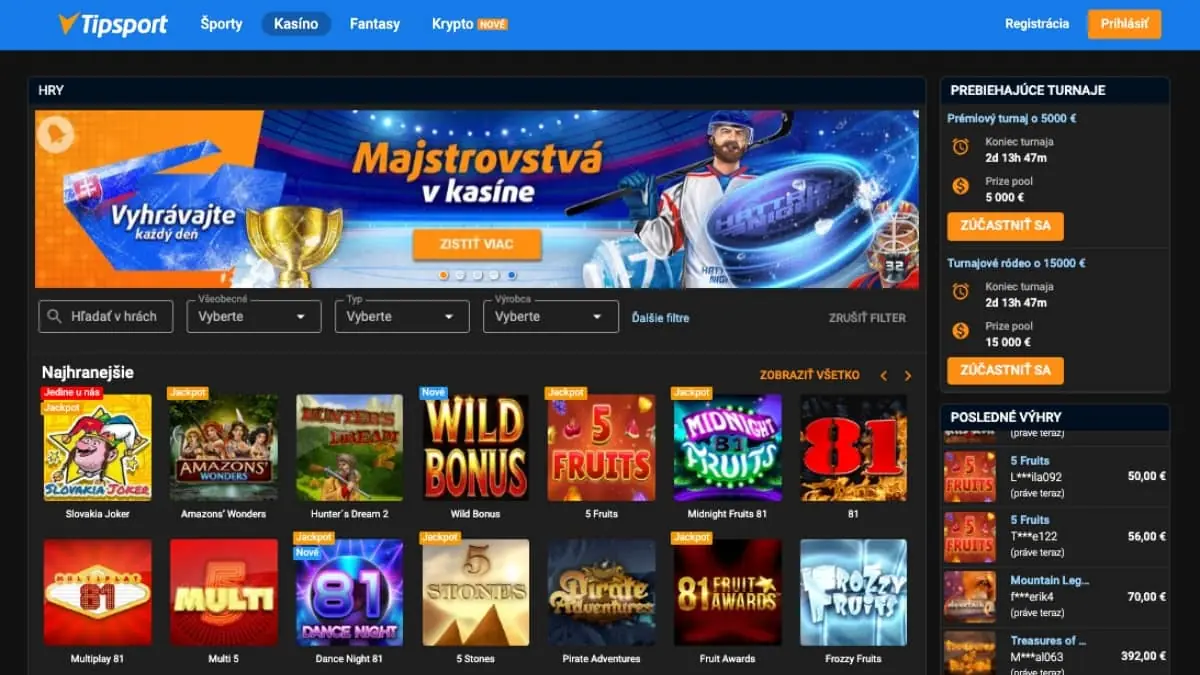 Tipsport Casino